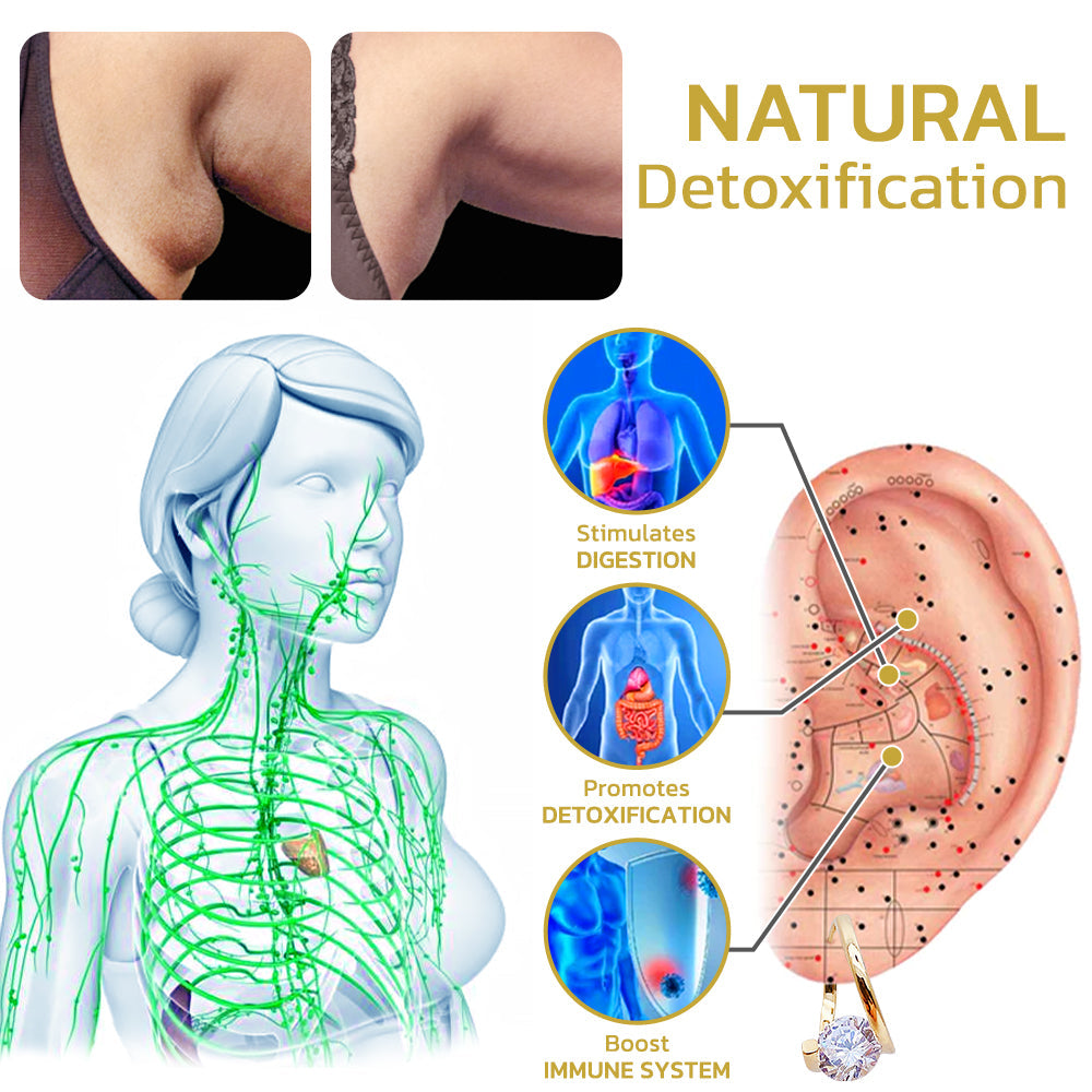 🔥 VENTE DERNIER JOUR - 80% DE RÉDUCTION Boucles d'oreilles Histone Lymphvity MagneTherapy Germanium