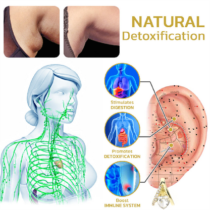 (🔥DERNIER JOUR DE VENTE -80% DE RÉDUCTION) Boucles d'oreilles germanium Histone Lymphvity MagneTherapy