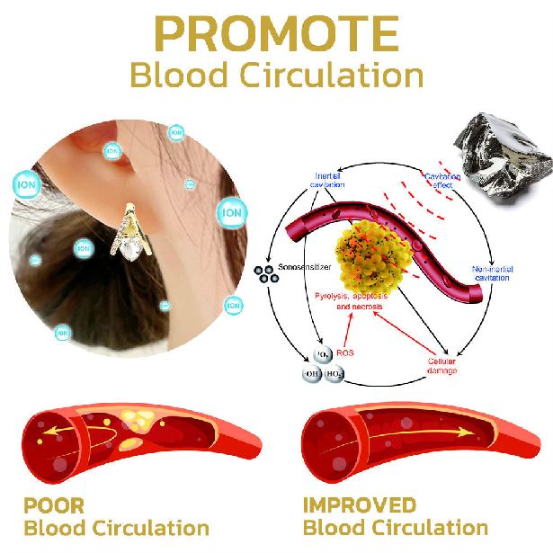 (🔥DERNIER JOUR DE VENTE -80% DE RÉDUCTION) Boucles d'oreilles germanium Histone Lymphvity MagneTherapy